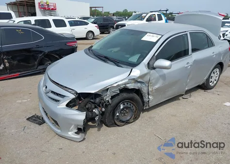 2013 Toyota Corolla L z USA, uszkodzony, nr VIN 5YFBU4EE5DP160606